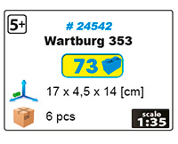 Voiture WARTBURG 353
